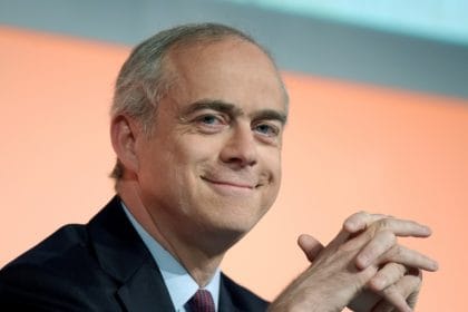 Ramon Fernandez, alors directeur général délégué du groupe Orange, le 4 mai 2018 à Paris. ERIC PIERMONT / AFP